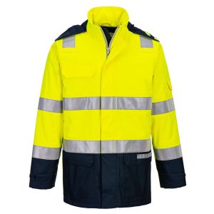 FR605 - Veste de pluie Bizflame Rain+ Hi-Vis Light Arc