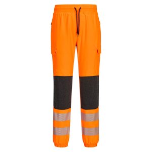 Jogging Haute-Visibilité PW3 Flexi Orange/Noir