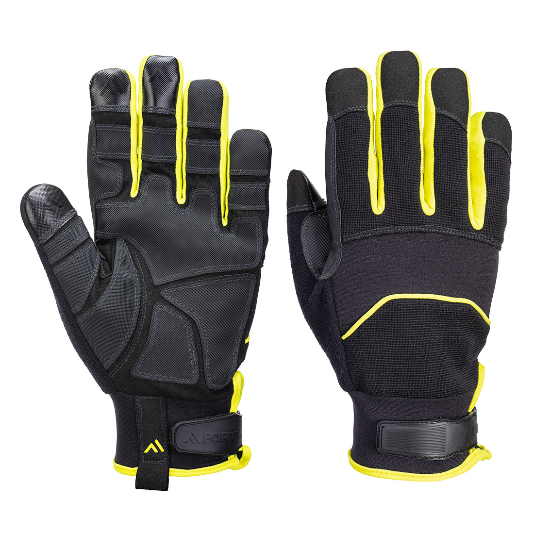 Gant anti piqûre Noir / Jaune