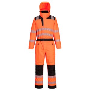 Combinaison de pluie haute visibilité