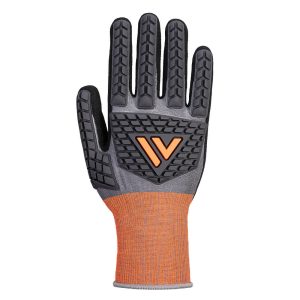 Gant Nitrile Anti-impact coupure D Jauge 18 Gris/Noir