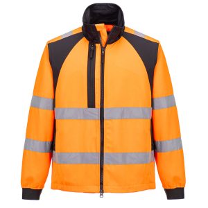 Veste de travail WX2 Eco Hi-Vis Orange/Noir